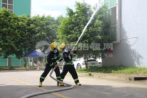 大跨度厂房火灾特点